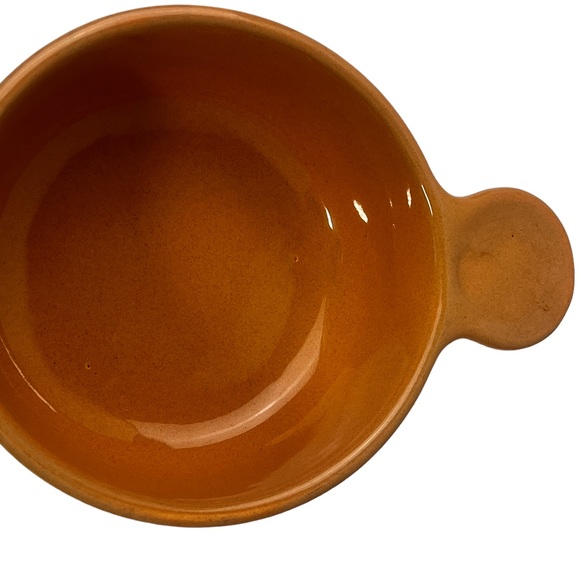 Heinz Promotional Soup/Chili Bowl Limited Edition Yellow Brown Vegetable Pattern - Picture 3 of 5